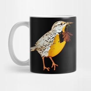 Meadowlark and Prairie Fire Mug